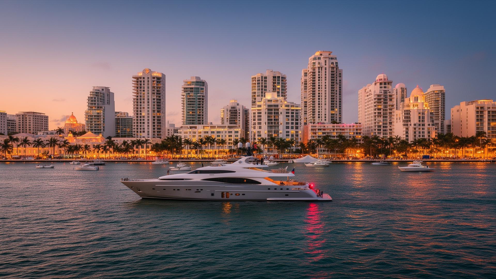 Art Basel Miami Beach yacht charter