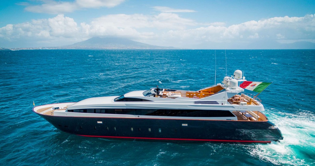 CASTAGNOLA 125 luxury yacht charter near Port de plaisance