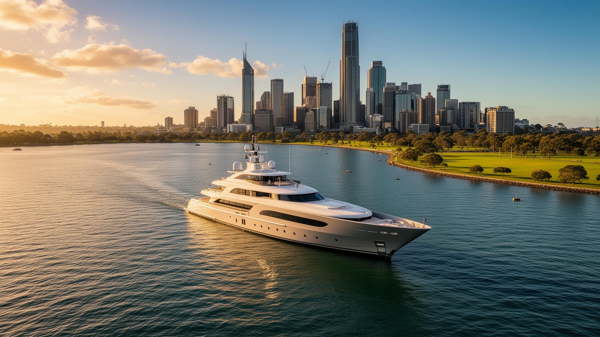 Australian Grand Prix yacht charter