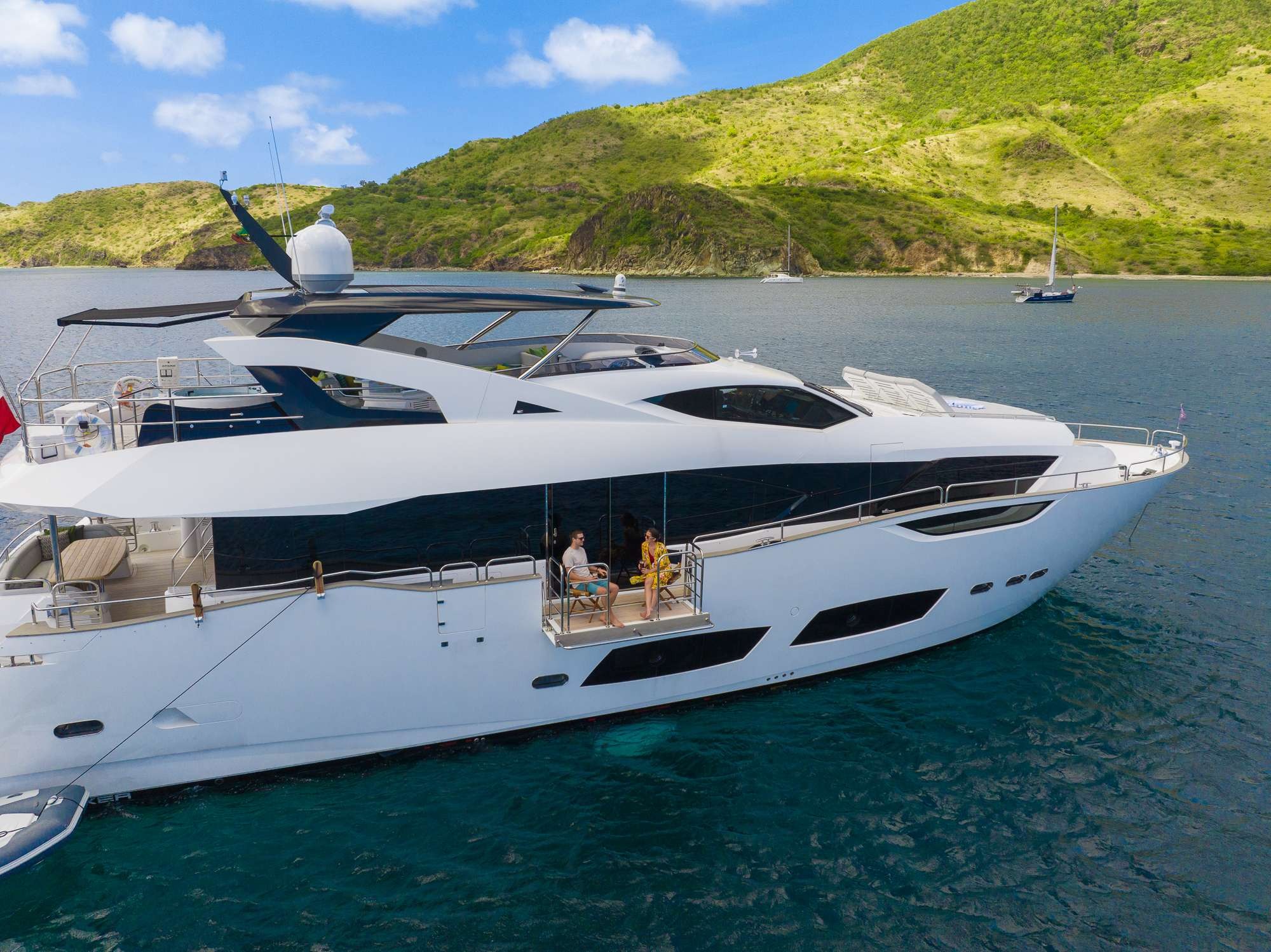 SUNSEEKER 95 in Caribbean — view 3