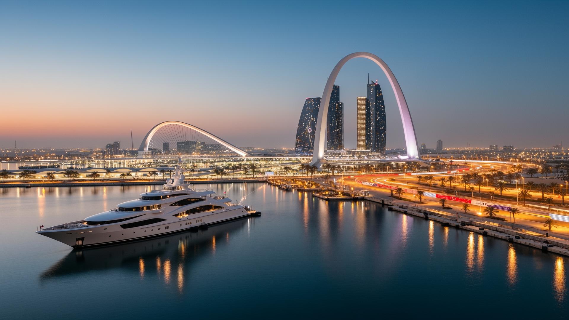 Abu Dhabi Grand Prix yacht charter