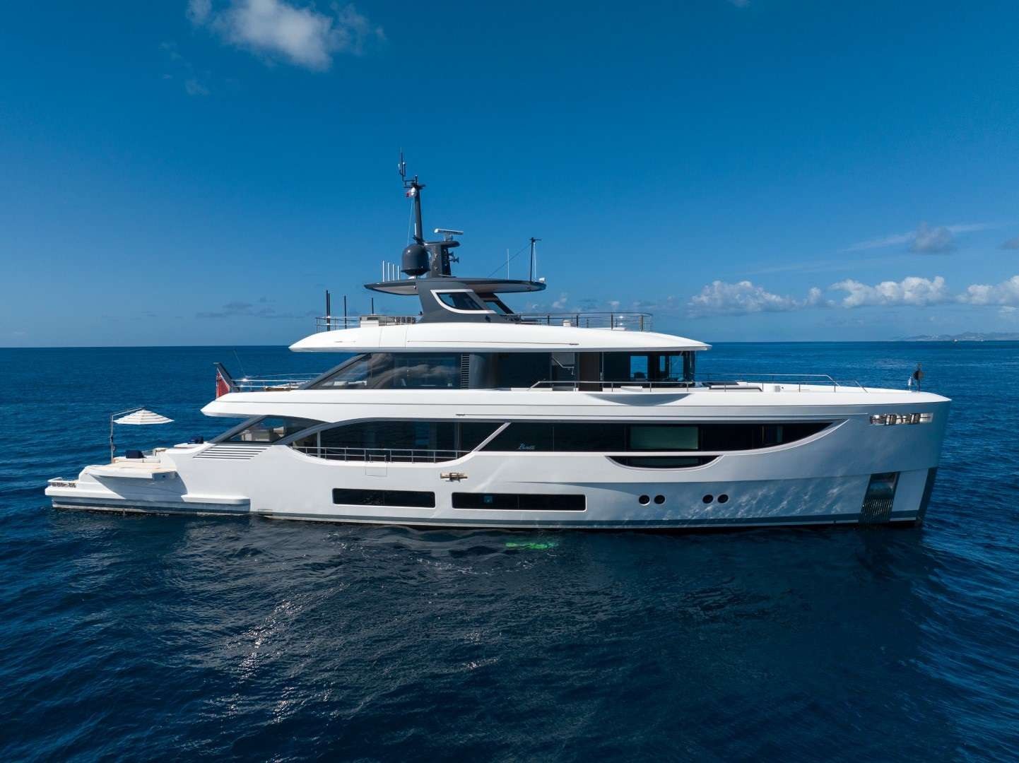 BENETTI 115 luxury yacht charter Exumas