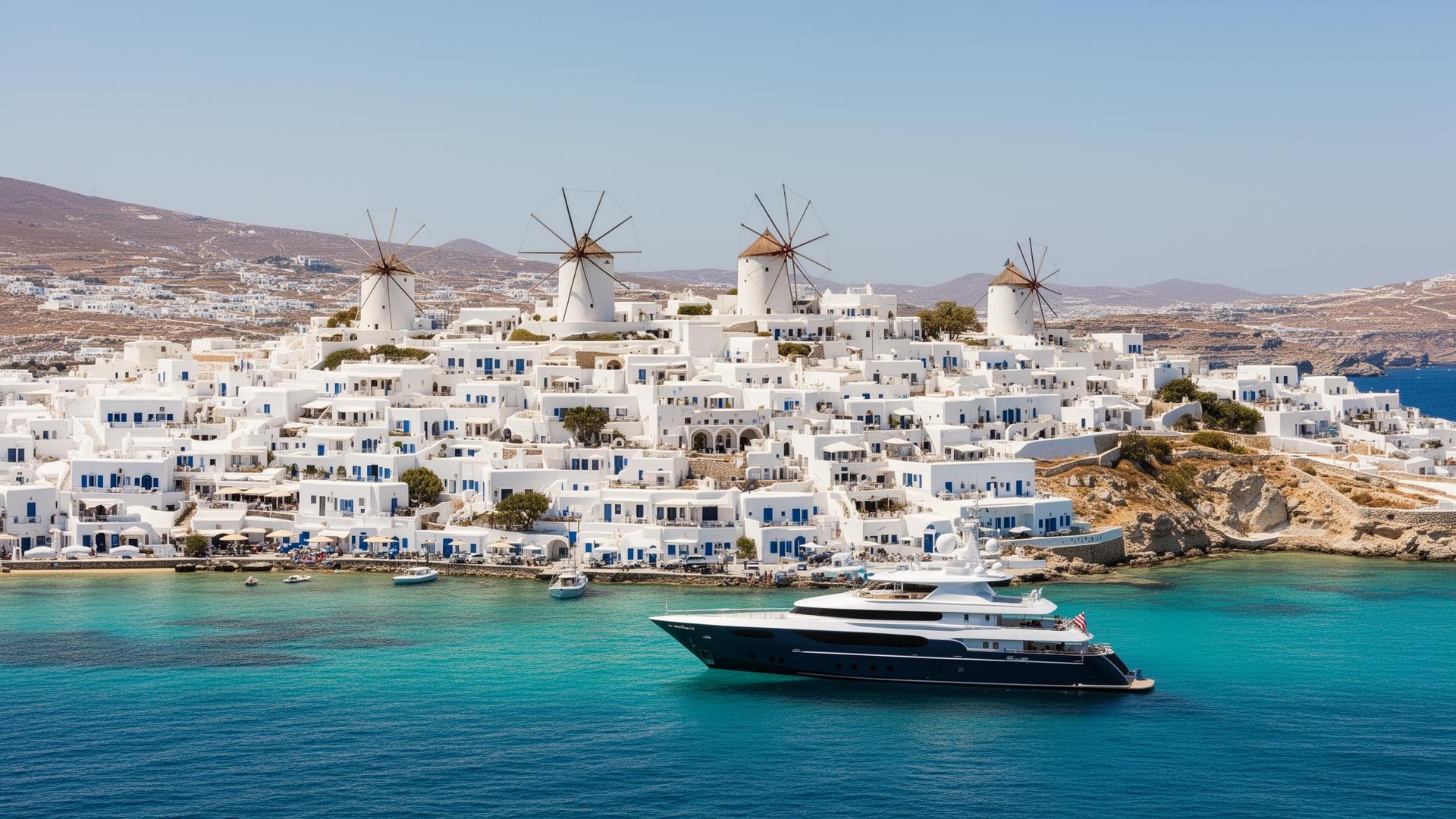 Mykonos Summer yacht charter