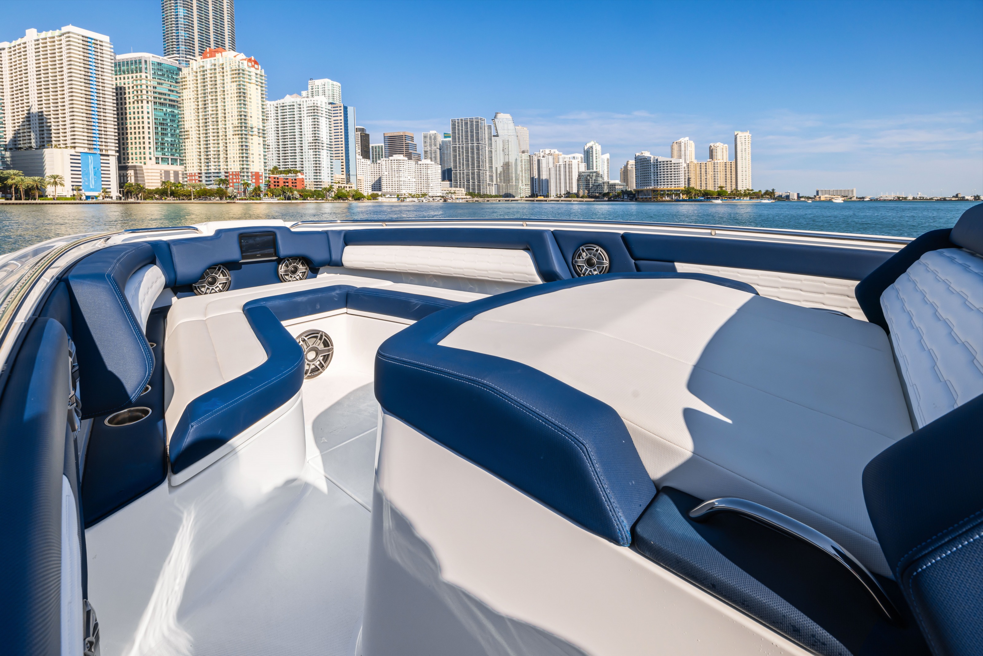 CIGARETTE -WHITE/BLUE 42 in East Coast United States — view 6