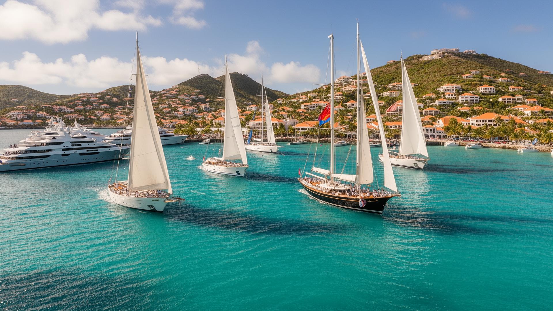 St Barths Bucket Regatta yacht charter