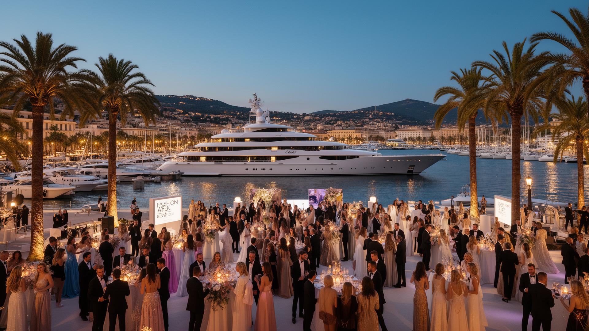Cannes Fashion Week yacht charter