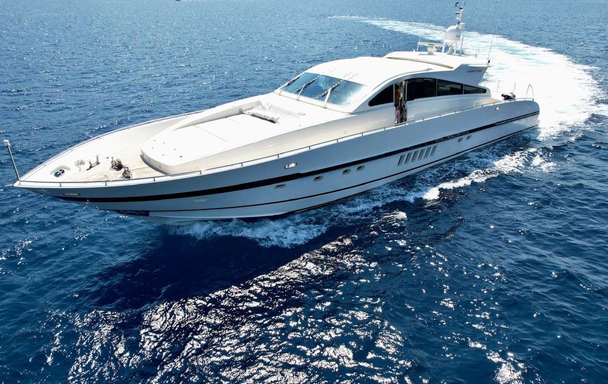 LEOPARD 90 luxury yacht charter near Crown Bay Marina