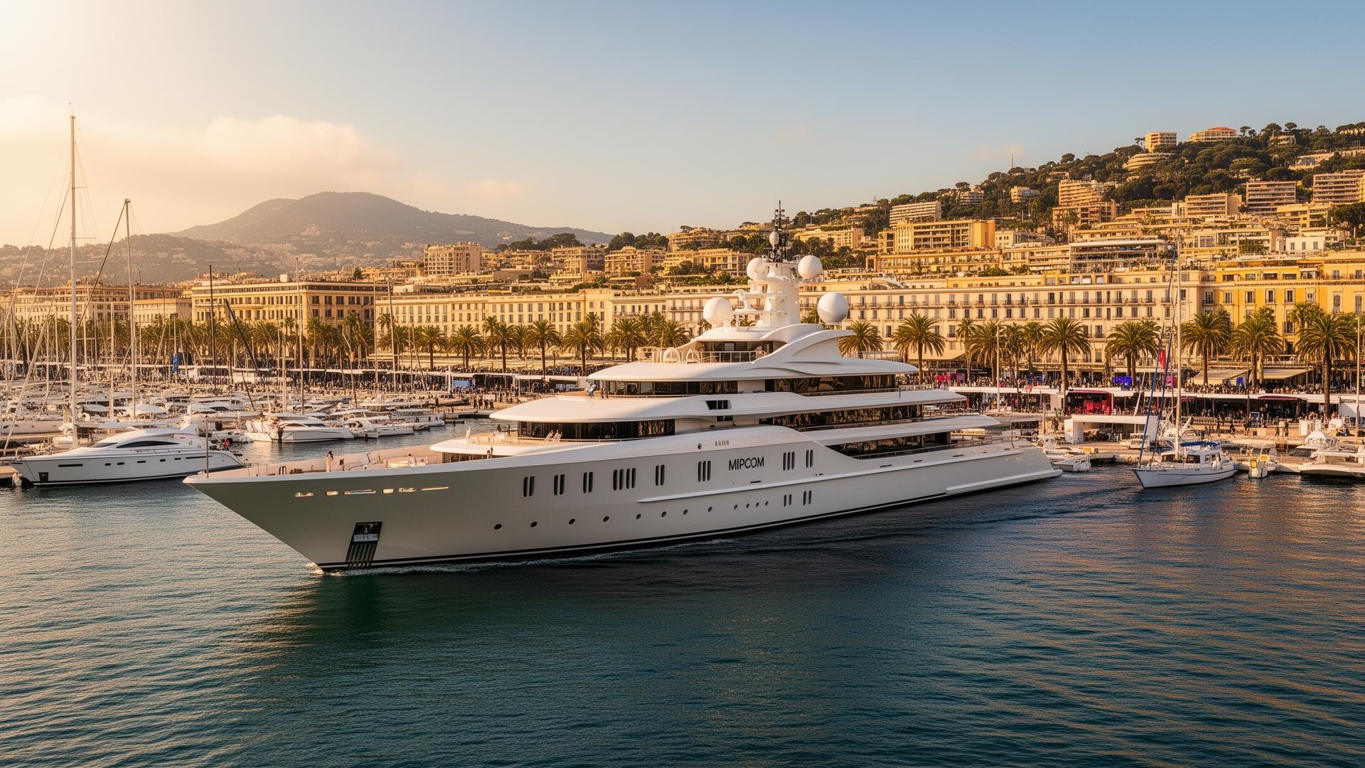MIPCOM Cannes yacht charter