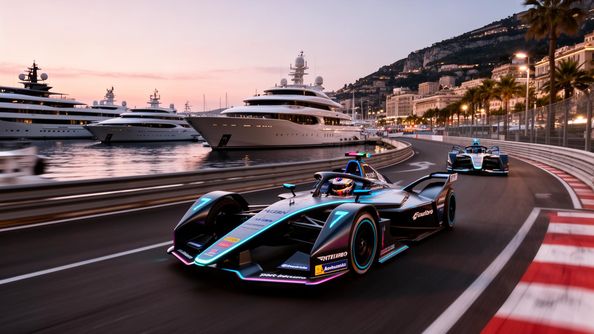 Monaco Formula E yacht charter
