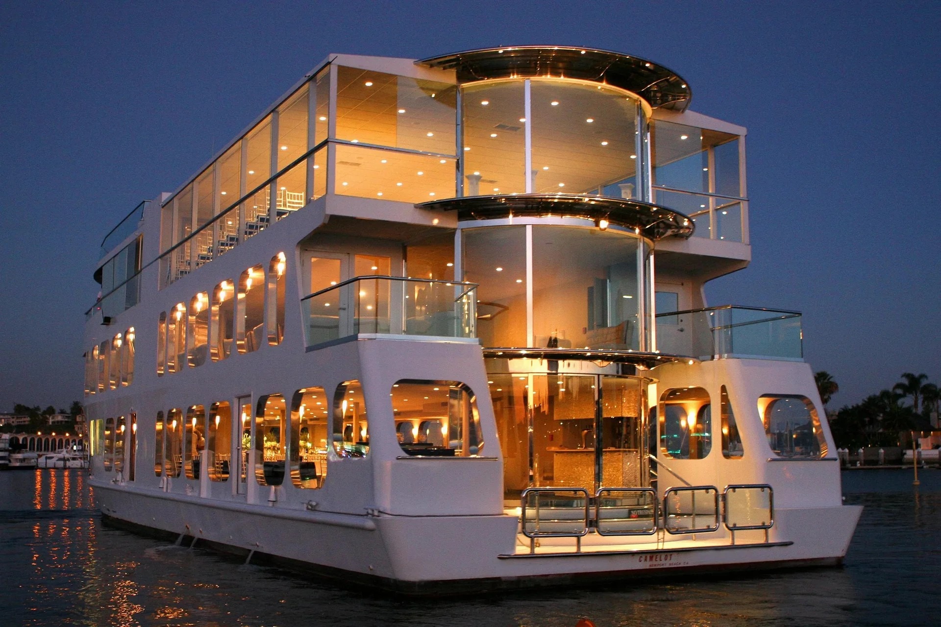 PARTY BOAT 135 luxury yacht charter near Benoa Port