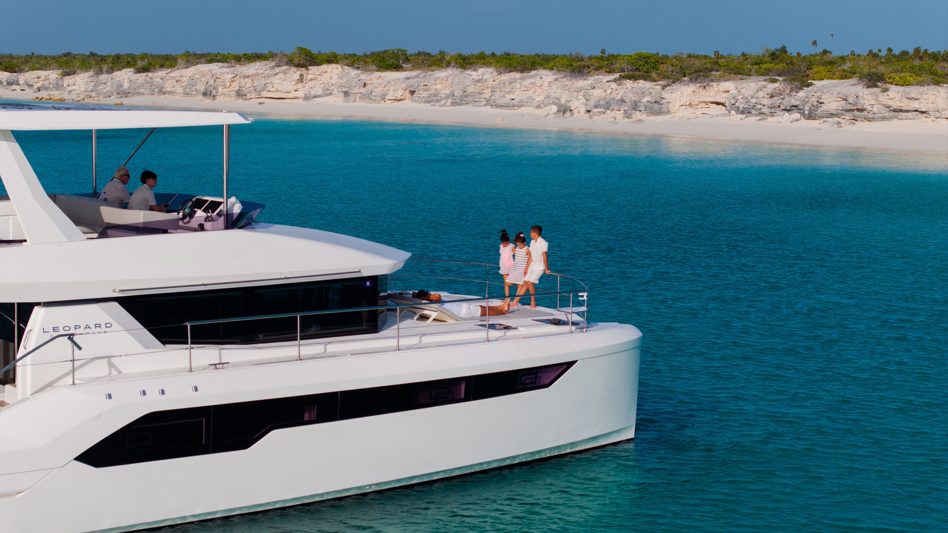 LEOPARD- POWER CATAMARAN 53 in Caribbean — view 4