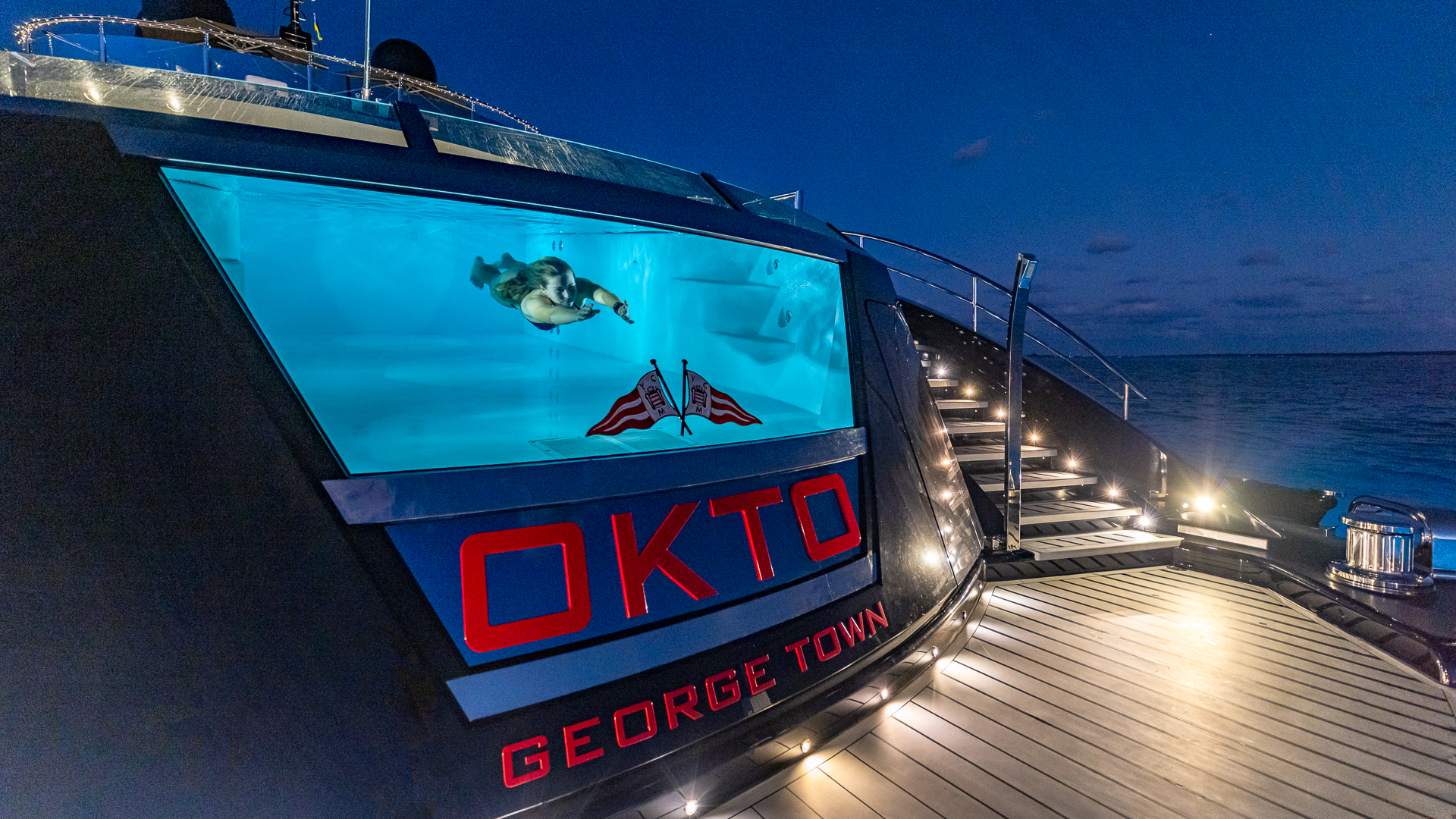 OKTO photographed on board