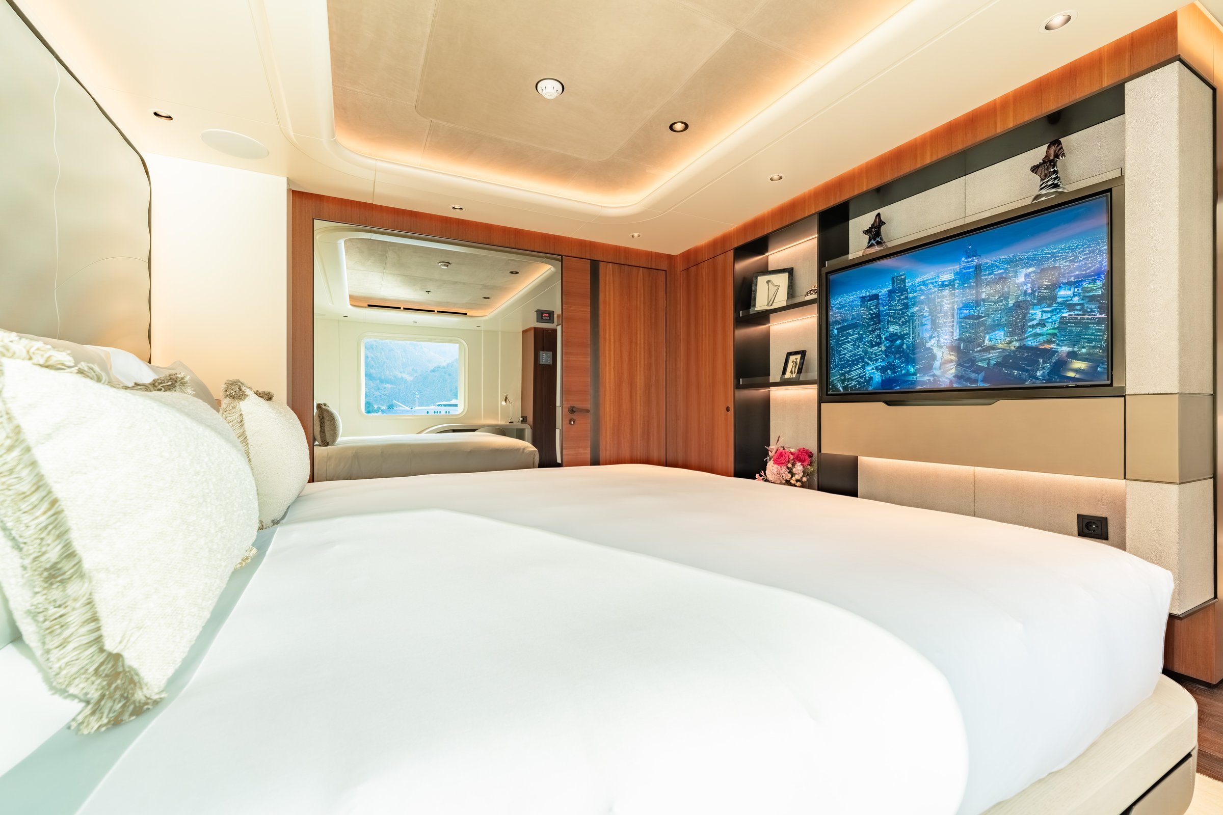 AFTER YOU — Guest cabin with wood paneling