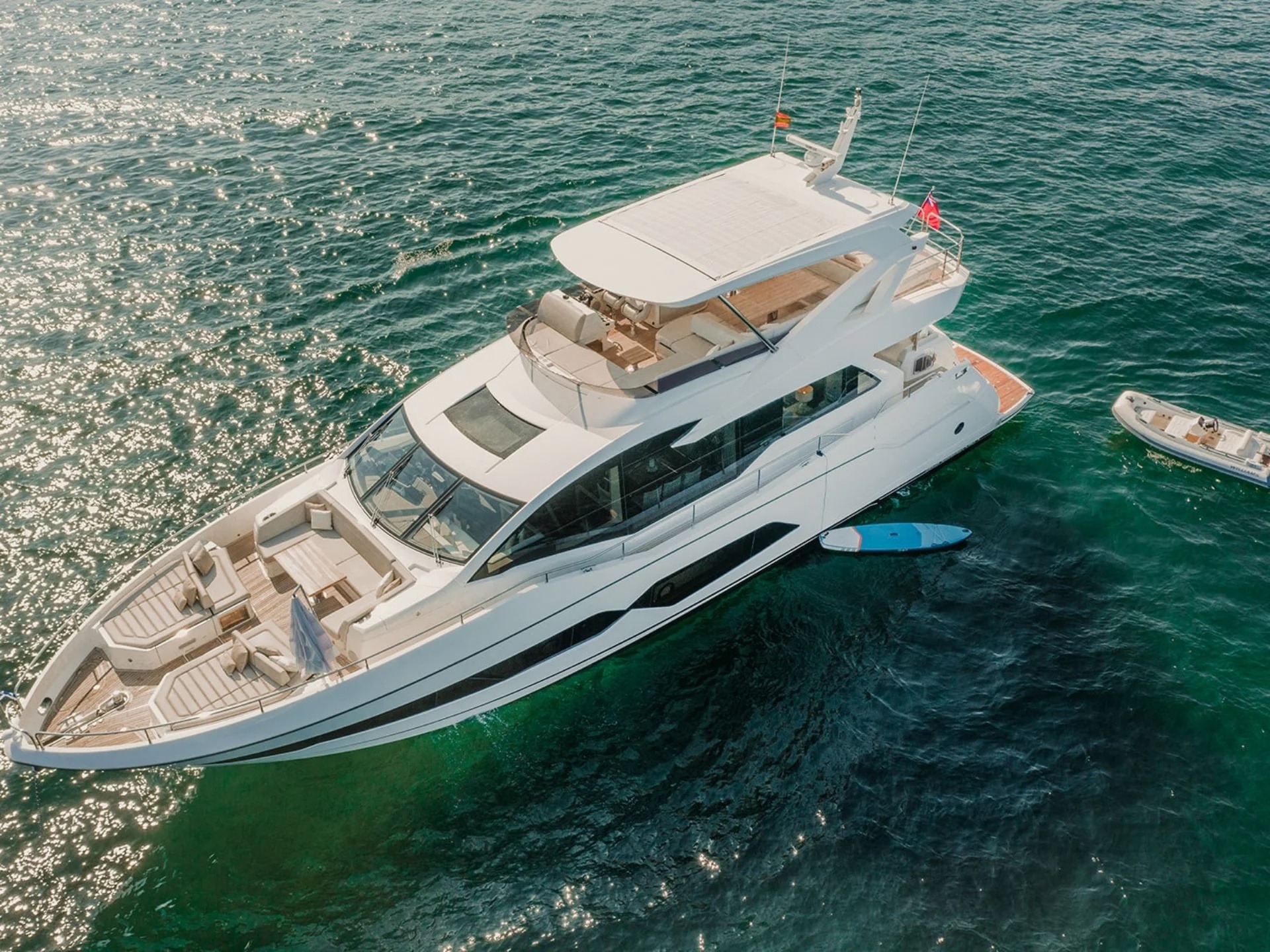 SUNSEEKER 76 in West Mediterranean — view 3
