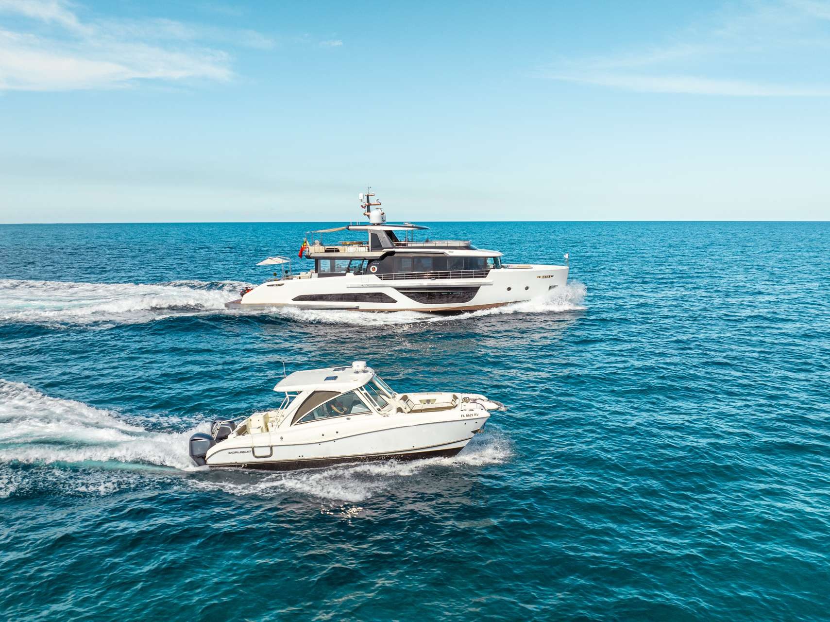 ALPHA MARINE 105 luxury yacht charter Exumas