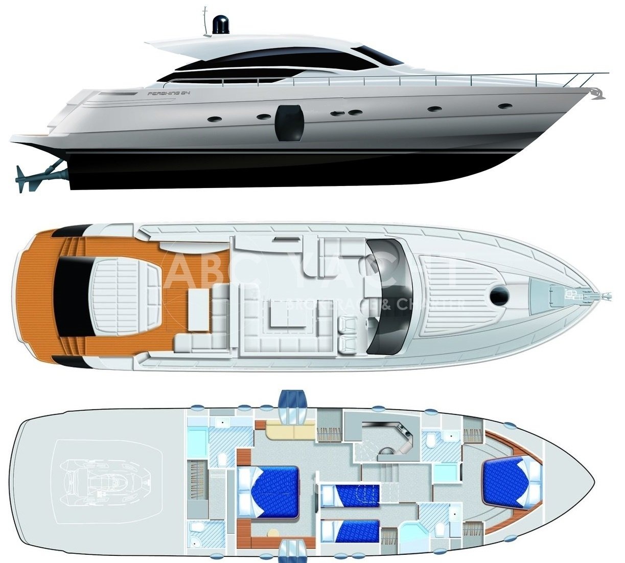 PERSHING 65 in East Coast United States — view 7