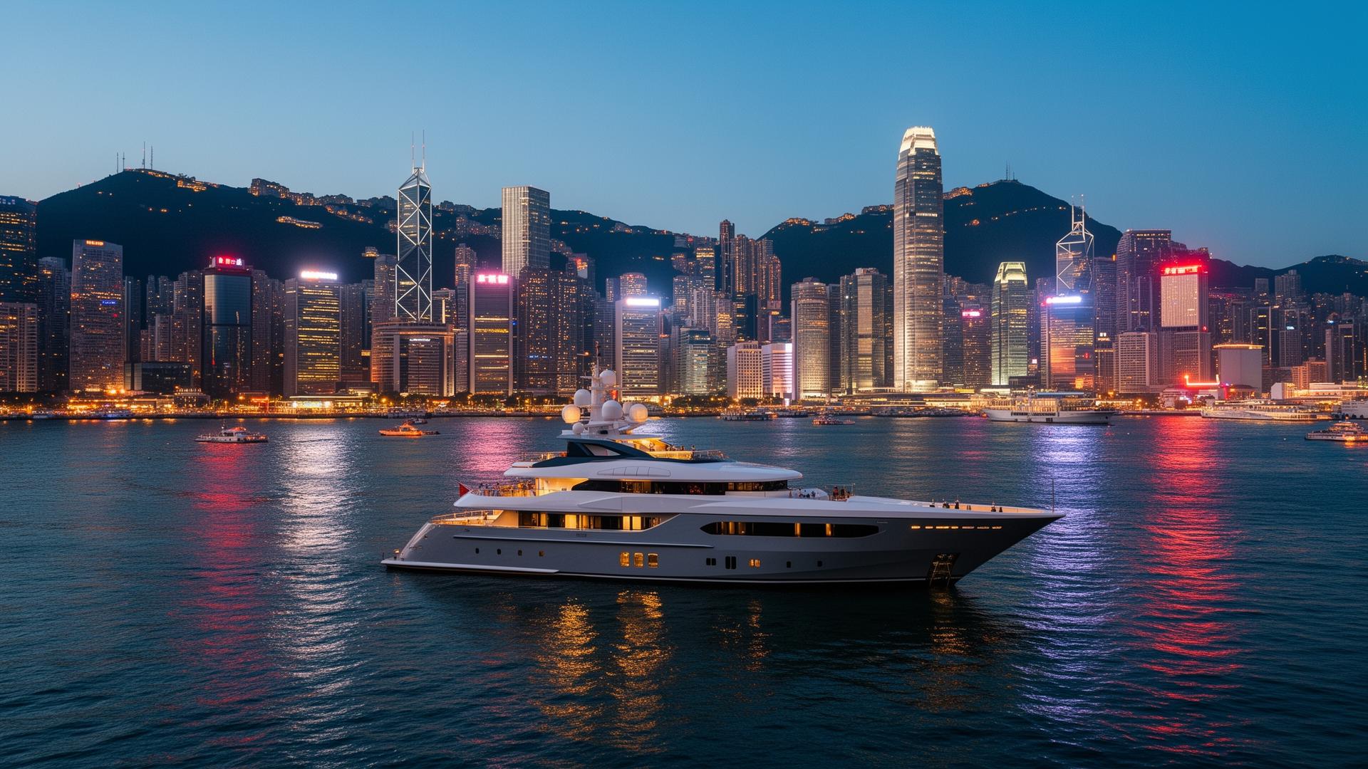 Hong Kong Art Week yacht charter