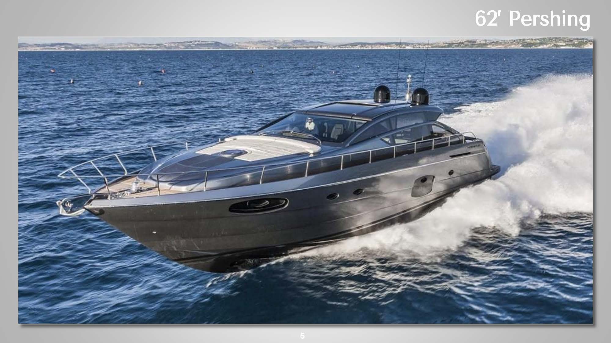 PERSHING 62 in East Coast United States — view 2