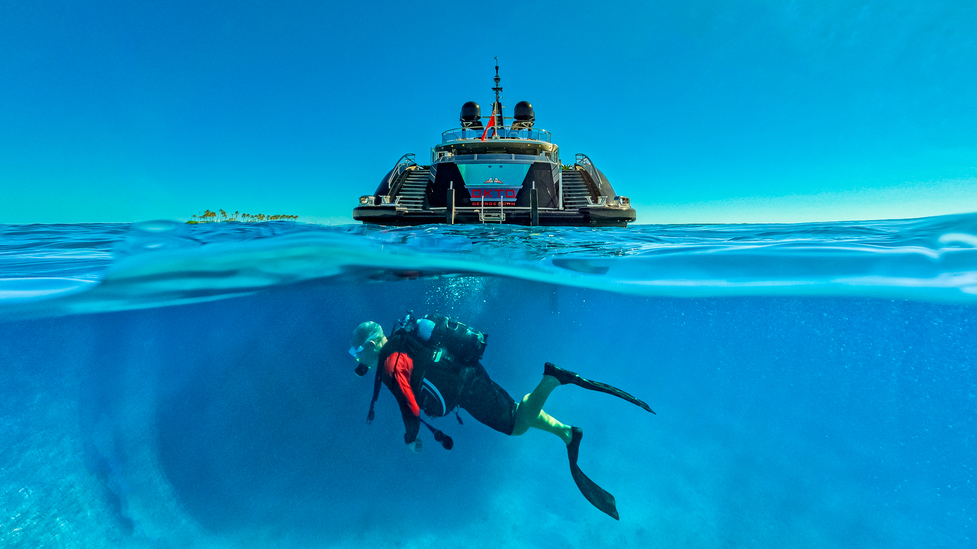 OKTO photographed on board