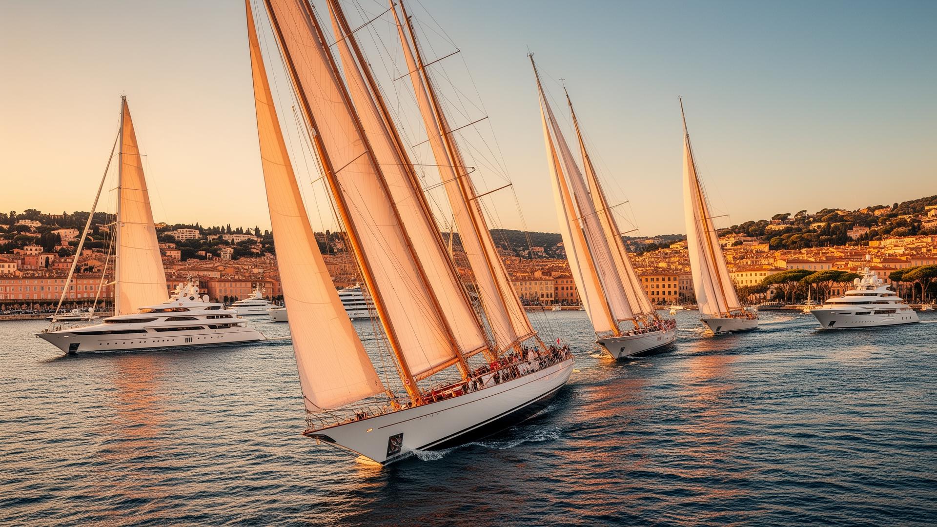 Les Voiles de Saint-Tropez yacht charter