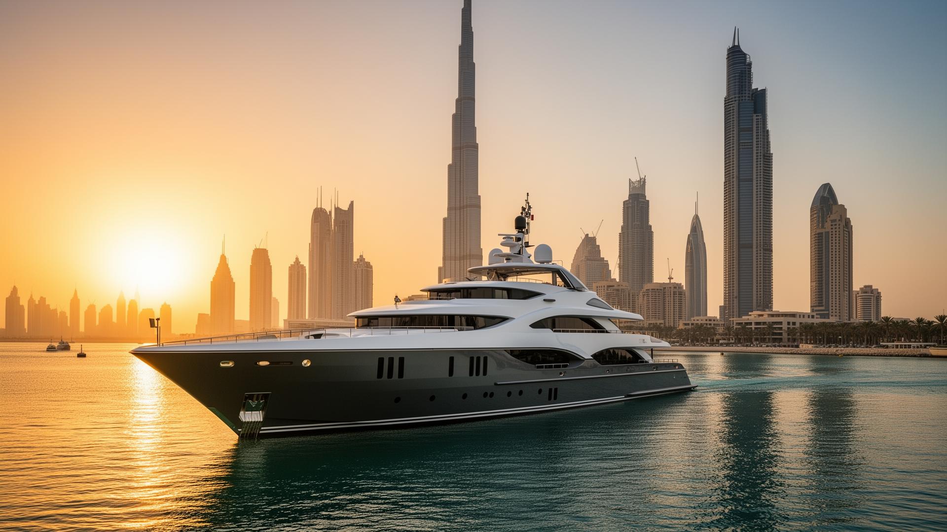 Dubai World Cup yacht charter