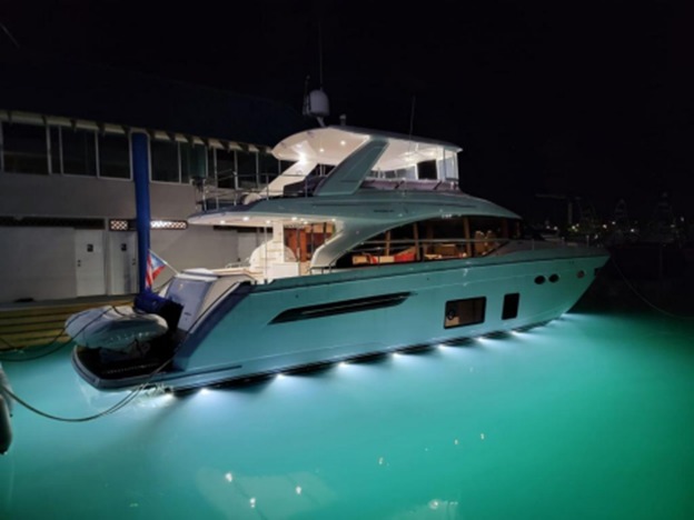 PRINCESS 68 in Caribbean — view 2