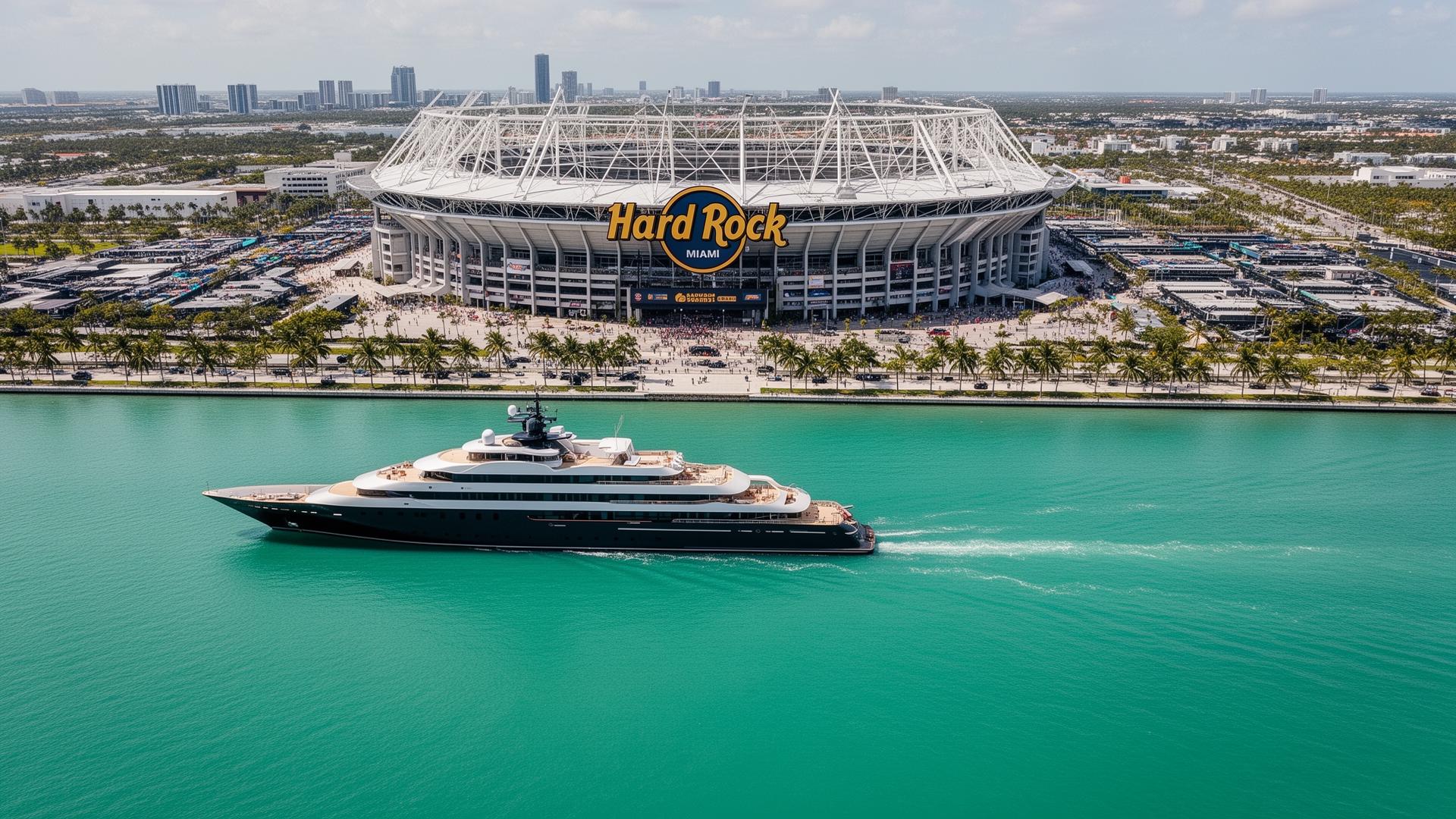 Miami Grand Prix yacht charter