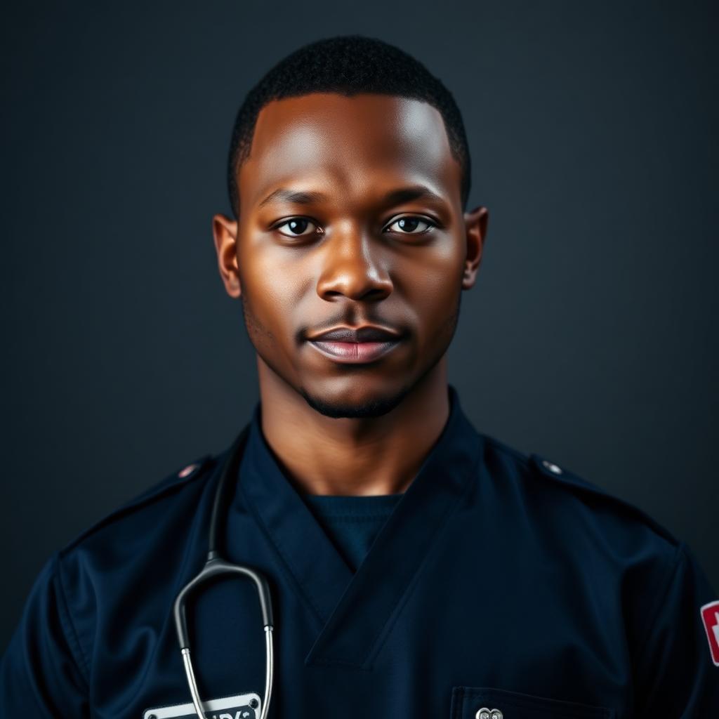 James Okafor, RN, CCRN-CMC, Lead Critical-Care Flight Nurse