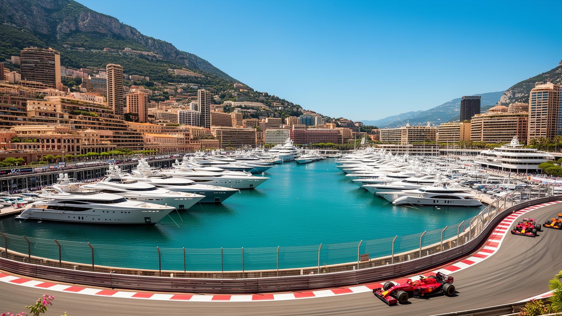 Luxury arrival on the Riviera