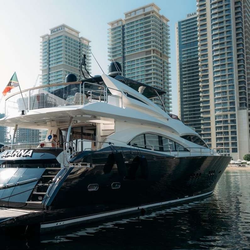 Aarna, a 90ft yacht for 40 guests