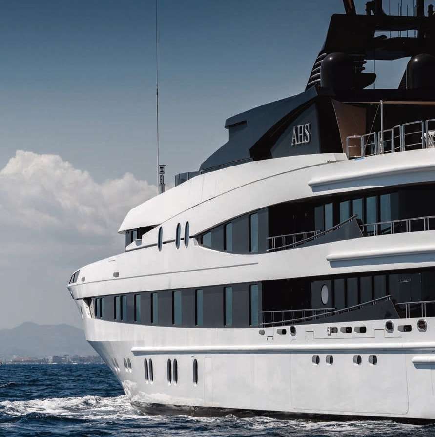 AHS, a 217ft yacht for 150 guests